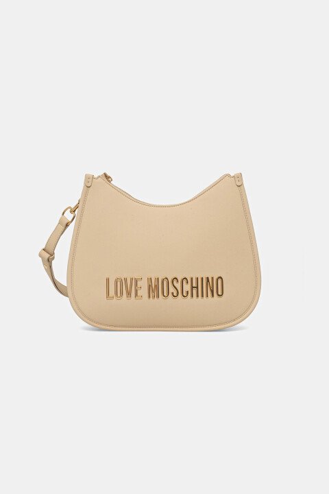 Kadın SB Omuz Çantası - Bej - Love Moschino
