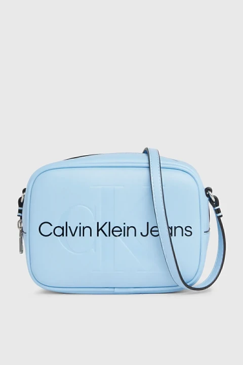 Kadın Sculpted Camera Bag18 Mono Omuz Çanta - Mavi 