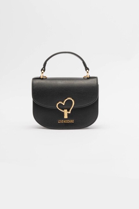 Kadın Shoulder Bag Love Logo Omuz Çantası - Siyah - Love Moschino