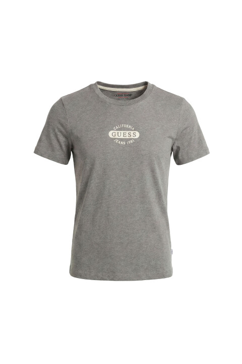 Kadın Slim Fit Logo Baskılı T-Shirt - Gri - Guess