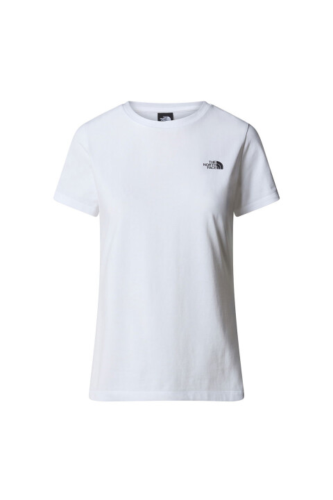 Kadın Slim T-Shirt - Beyaz - The North Face