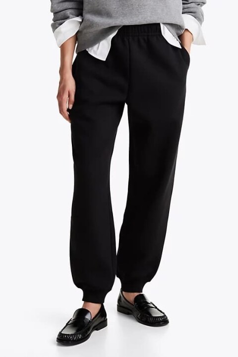 Kadın Sweatpants Eşofman Altı - Siyah - Tommy Hilfiger