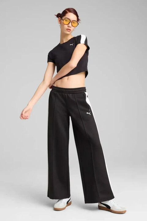 Kadın T7 Baby T-Shirt - Siyah 