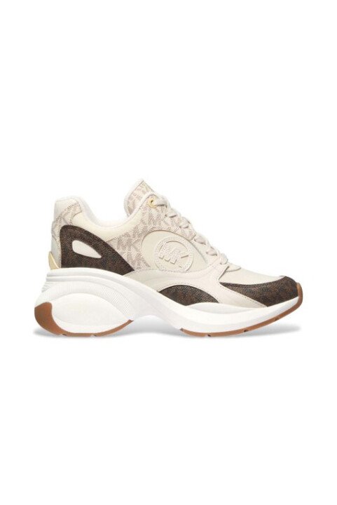 Kadın Taban Sneaker - Kahverengi - Michael Kors