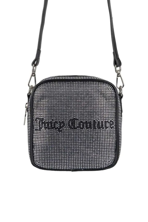 Kadın Taş Desenli Omuz Çantası - Siyah - Juicy Couture