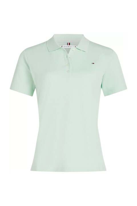 Kadın Th 1985 Pique Polo T-Shirt - Su Yeşili 