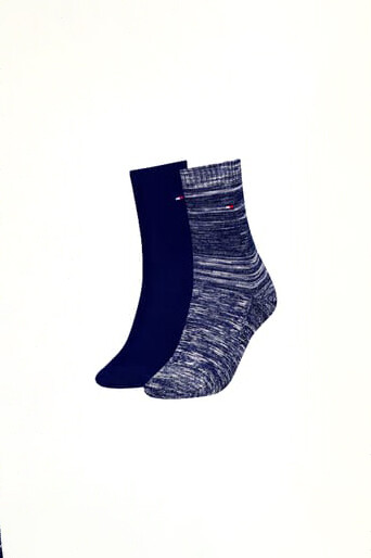 Kadın Th 2'li Çorap - Lacivert - Tommy Hilfiger