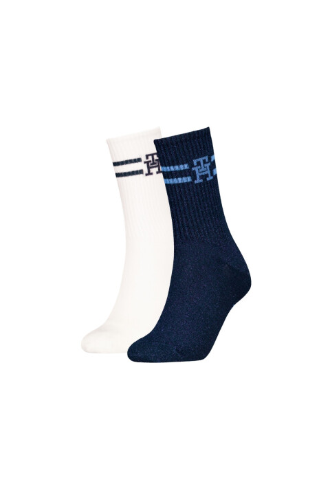 Kadın Th 2'li Uzun Çorap - Lacivert 