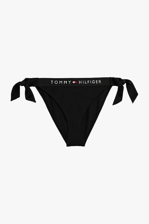 Kadın Th Cheeky Side Bikini Alt - Siyah - Tommy Hilfiger