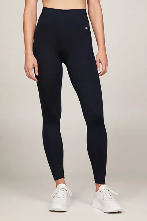 Kadın Th Essential Tayt - Lacivert - Tommy Hilfiger