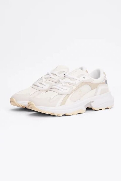 Kadın Th Tonal Chunky Sneaker - Bej - Tommy Hilfiger