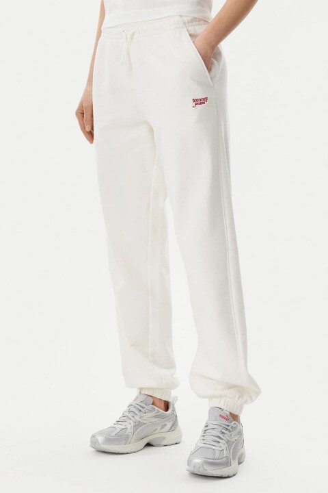 Kadın Tjw Casual Rahat Eşofman Altı - Beyaz - Tommy Hilfiger