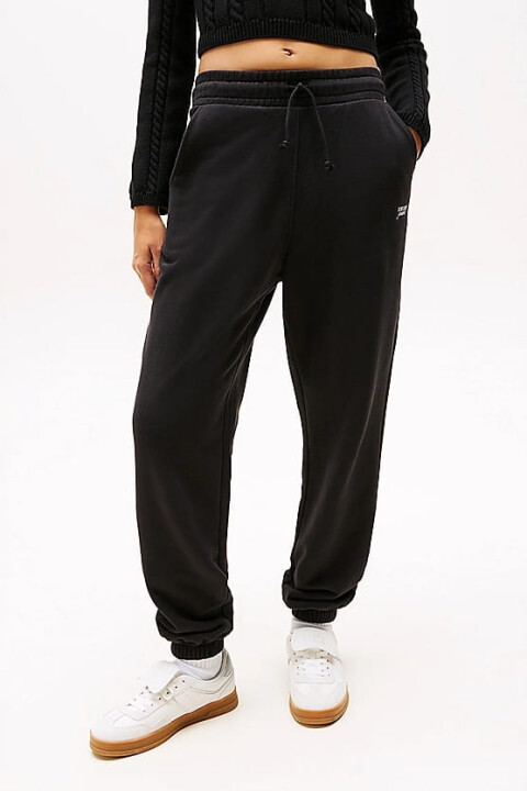 Kadın Tjw Casual Rahat Eşofman Altı - Siyah - Tommy Hilfiger