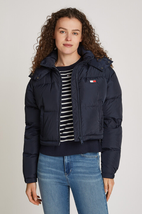 Kadın Tjw Crp Alaska Kapüşonlu Şişme Mont - Lacivert 