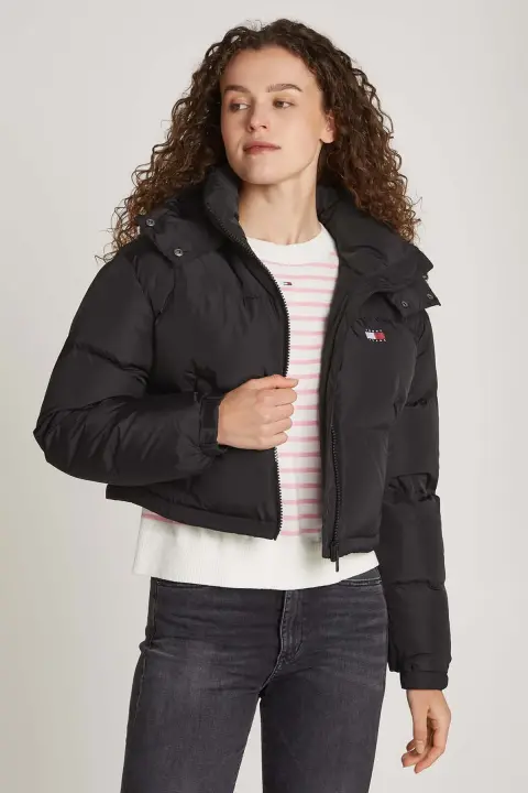 Kadın Tjw Crpalaska Şişme Mont - Siyah 