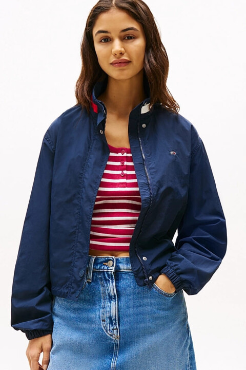 Kadın Tjw Essential Bomber Ceket - Lacivert 