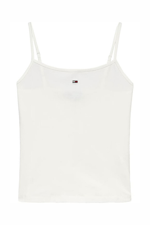 Kadın TJW Essential Strap Top – Ekru - Tommy Hilfiger