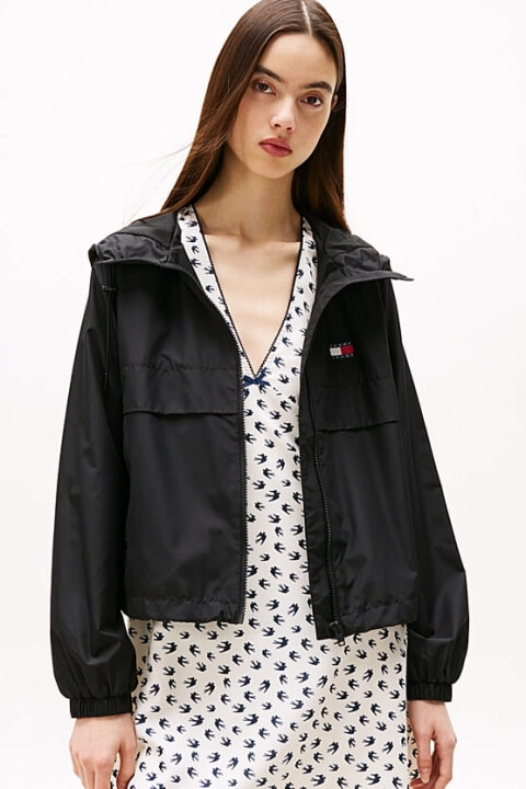 Kadın TJW Essential Windbreaker Ceket - Siyah 