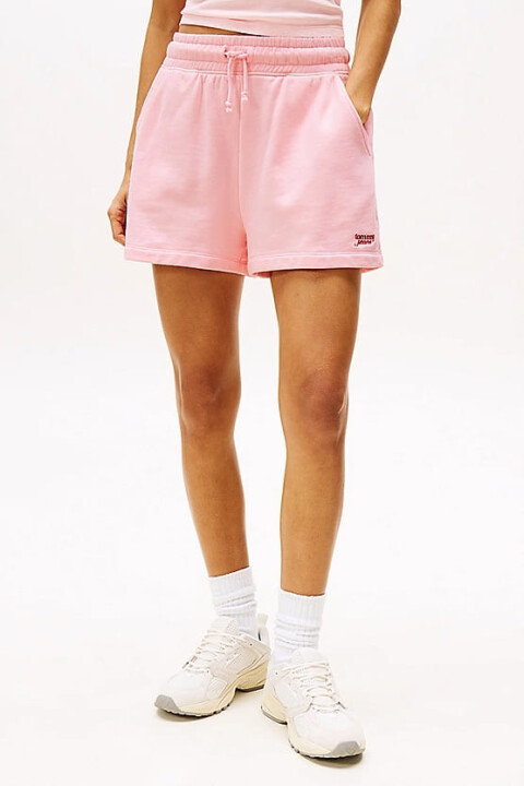 Kadın Tjw Pamuklu Şort - Pembe - Tommy Hilfiger