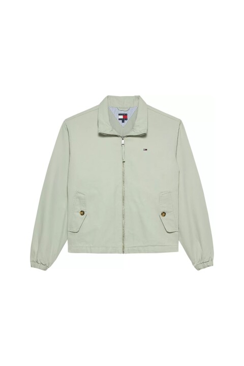 Kadın Tjw Regular Fit Zip Cotton Fermuarlı Ceket - Açık Yeşil 