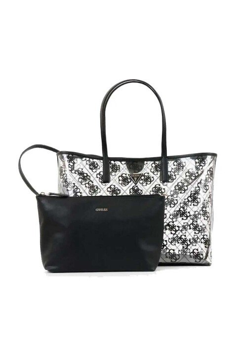 Kadın Tuana Large 4G Tote Bags Omuz Çantası - Siyah 