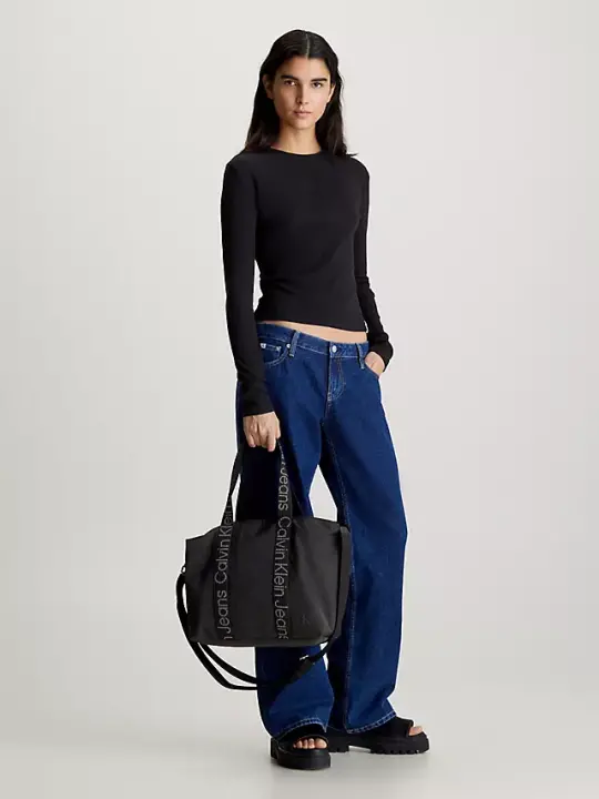 Kadın Ultralıght Shopper29 Ny El Ve Omuz Çantası - Siyah 