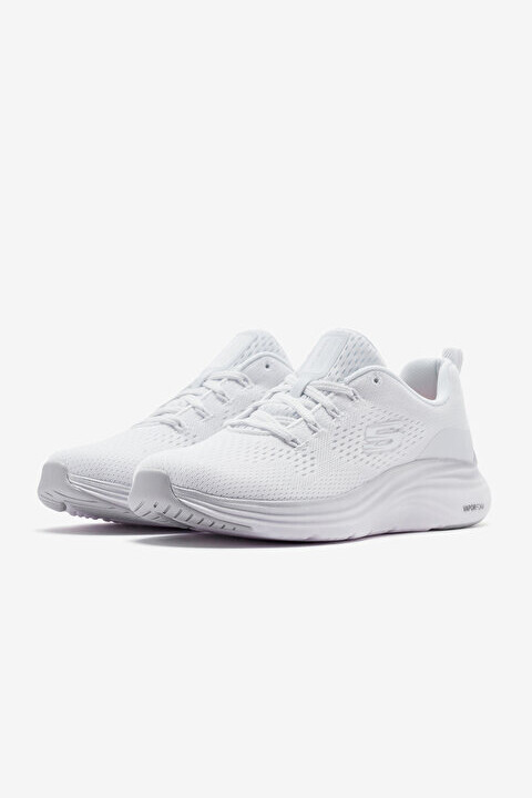 Kadın Vapor Foam - Midnight Glimmer Spor Ayakkabı - Beyaz/Gümüş - Skechers