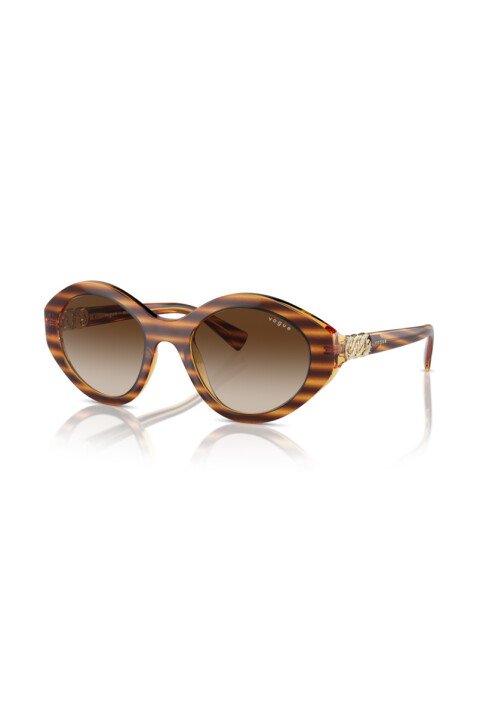 Kadın Vogue Oval Tam Çerçeve 52*21*140 Güneş Gözlüğü 