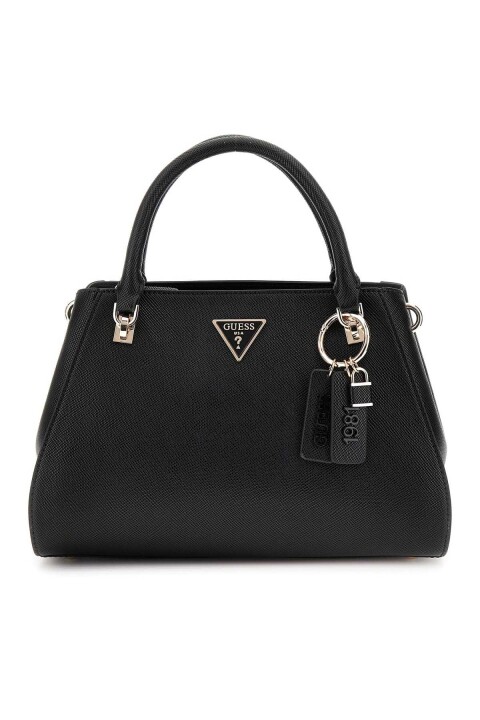 Kadın Yapılandırılmış El Çantası - Siyah 