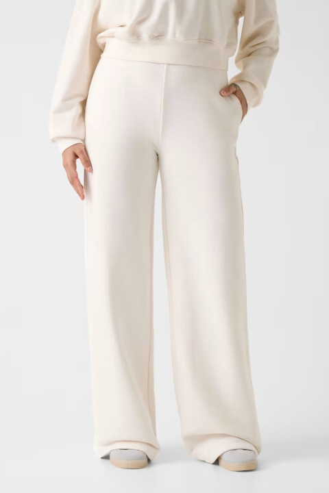 Kadın Yayoi Aktif Relaxed Fit Eşofman Altı - Kırık Beyaz - Guess