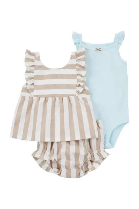 Kız Bebek Alt Üst Set 