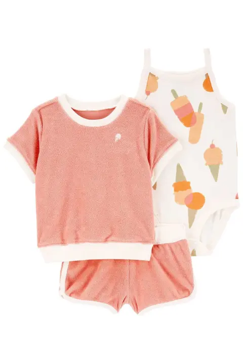 Kız Bebek Alt Üst Set 