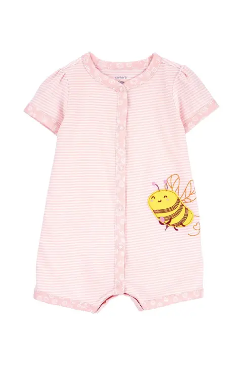 Kız Bebek Kısa Tulum 