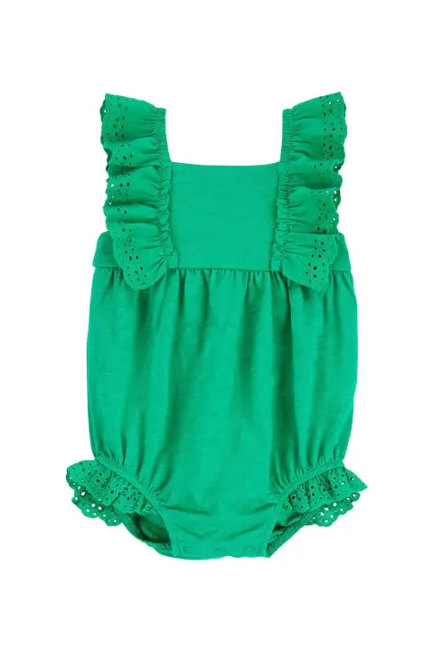 Kız Bebek Kısa Tulum - CARTERS