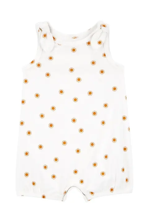 Kız Bebek Kısa Tulum 