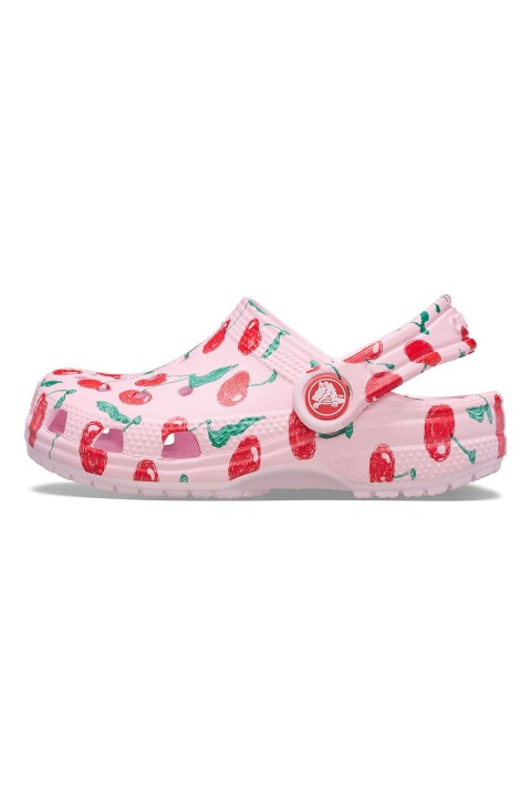 Kız Çocuk Classic Fresh Fruits Clog K Terlik - Pembe - Crocs