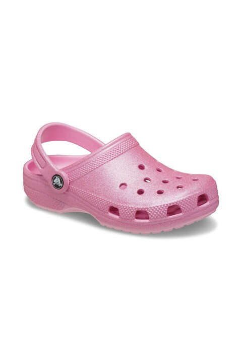 Kız Çocuk Classic Glitter Clog Sandalet - Pembe - Crocs