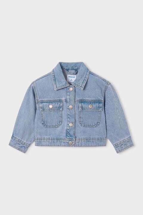 Kız Çocuk Denim Ceket - Mavi - Mayoral