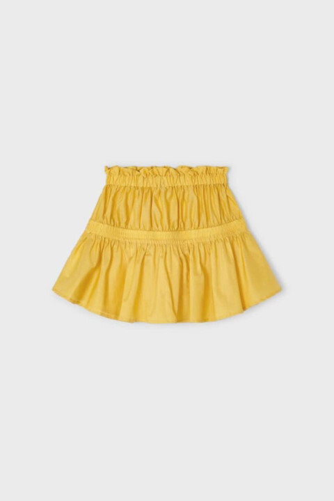 Kız Çocuk Etek Poplin Etek - Sarı - Mayoral