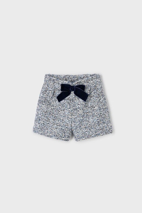 Kız Çocuk Fiyonklu Şort - Mavi - Mayoral