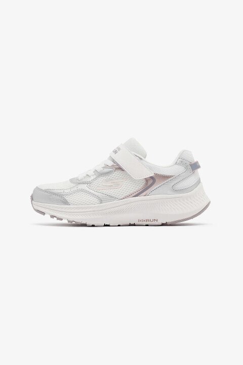 Kız Çocuk Go Run Consistent 2.0 Fileli ve Cırt Cırtlı Spor Ayakkabı - Kırık Beyaz - SKECHERS