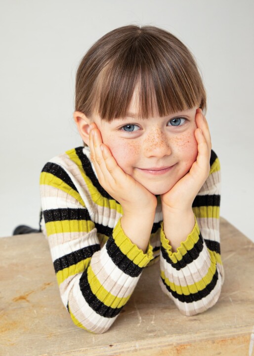 Kız Çocuk Kazak - Yeşil 