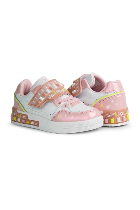 Kız Çocuk Melody Işıklı Ayakkabı - Pembe - Buckhead