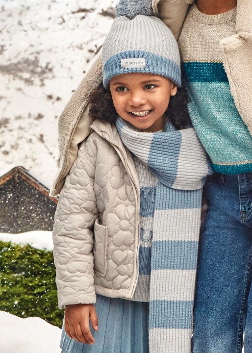 Kız Çocuk Mont Krem - Mayoral