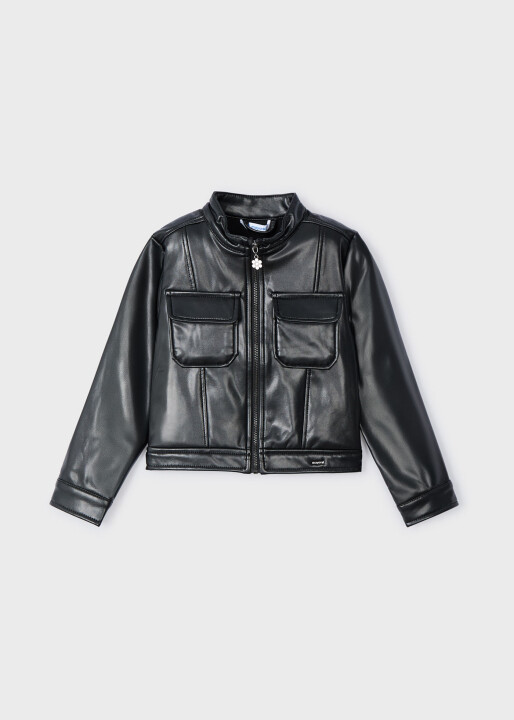 Kız Çocuk Mont Siyah - Mayoral