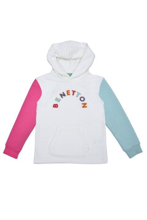 Kız Çocuk Sweatshirt - Ekru - Benetton