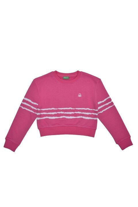 Kız Çocuk Sweatshirt - Pembe - Benetton