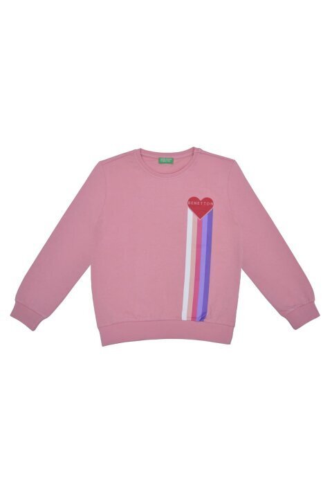 Kız Çocuk Sweatshirt - Pembe - Benetton