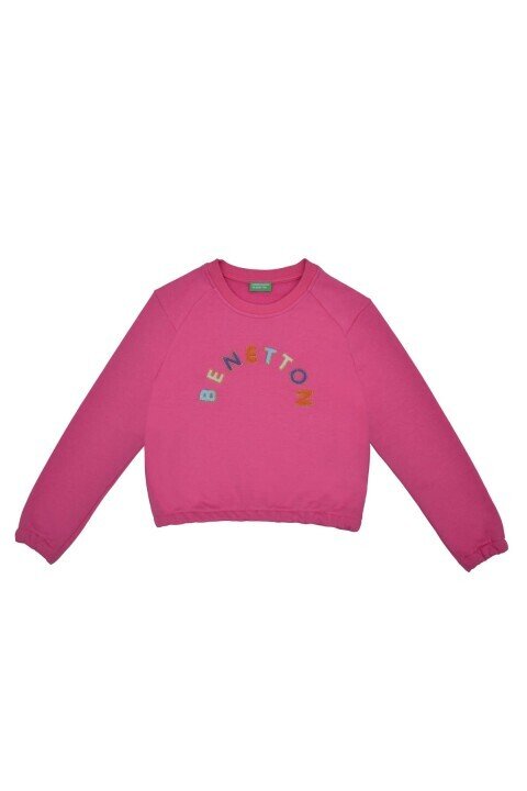Kız Çocuk Sweatshirt - Pembe - Benetton