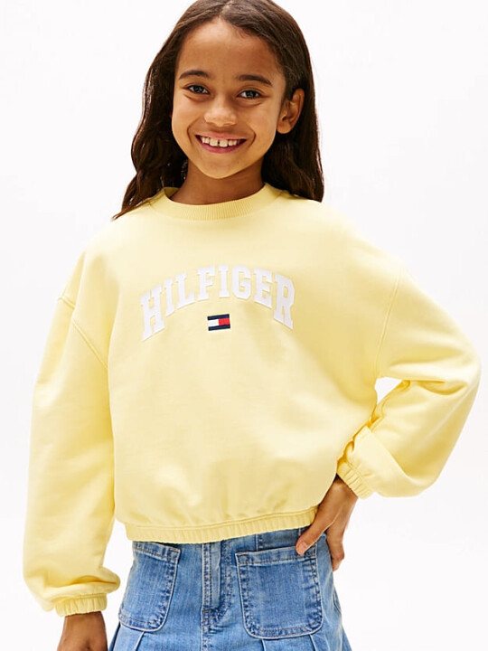 Kız Çocuk Th Varsity Sweatshirt - Sarı 